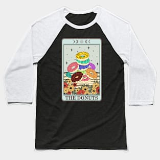 Funny food tarot card, donuts Baseball T-Shirt